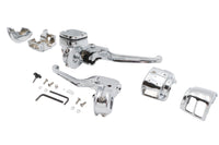 HARLEY Ultima Lenkersteuerung Kit Chrom Passend für 2008-2010 FLT,