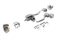 HARLEY Ultima Lenkerarmaturen-Kit Chrom passend für 2008-2010 FLT,