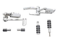 HARLEY Ultima Billet Forward Control Kit Polished Fits Custom 0- , application with 2000-UP mounting