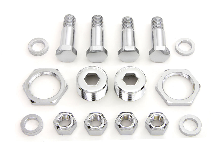 HARLEY Chrom Rocker Bolt Kit Passend für 1997-UP FLSTS,
