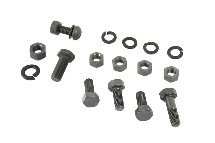 HARLEY Auspuffanlagen Montageschraubensatz parkerisiert Passend für 1932-1973 W, 1932-1973 G,