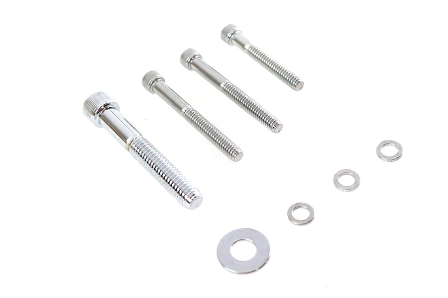 HARLEY Ritzeldeckelschrauben-Kit Chrom Passend für 2004-UP XL,