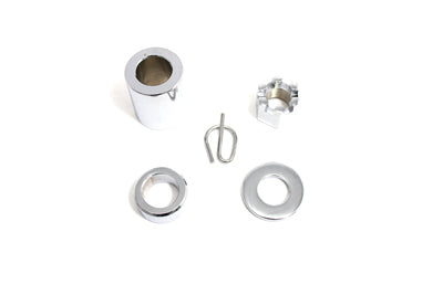 HARLEY Rear Axle Spacer Smooth Style Chrome fits 2004-2004 XL, Rear Fitment