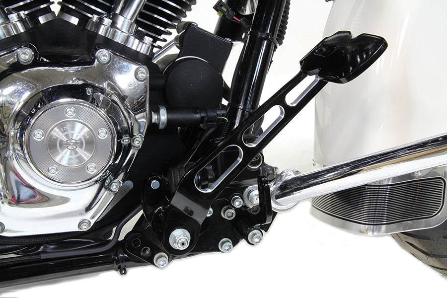 HARLEY Bremspedal, Schwarz, Contrast Cut, passend für 2008-2013 FLT,