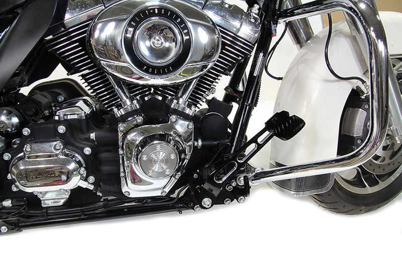 HARLEY Bremspedal, Schwarz, Contrast Cut, passend für 2008-2013 FLT,