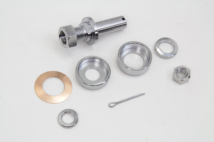 HARLEY Mechanischer Bremshebel-Bolzen-Kit Chrom Passend für 1938-1952 EL, 1941-1957 FL,
