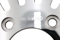HARLEY 11-1/2 Zoll Wyatt Gatling Bremsscheibe vorne, 20 Speichen Stil, passend für 2000-2014 FXST, 2000-2013 XL, 20