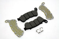 HARLEY Zinc Duro Kevlar Front Brake Pad Set fits 2014-UP XL,