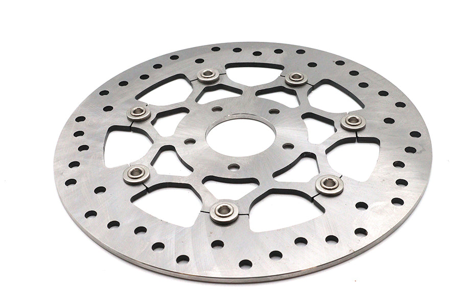 HARLEY schwimmende Edelstahl-Bremsscheibe vorne, 11,8 Zoll, passend für 2014-2020 XL, 2015-2020 FLST, 20