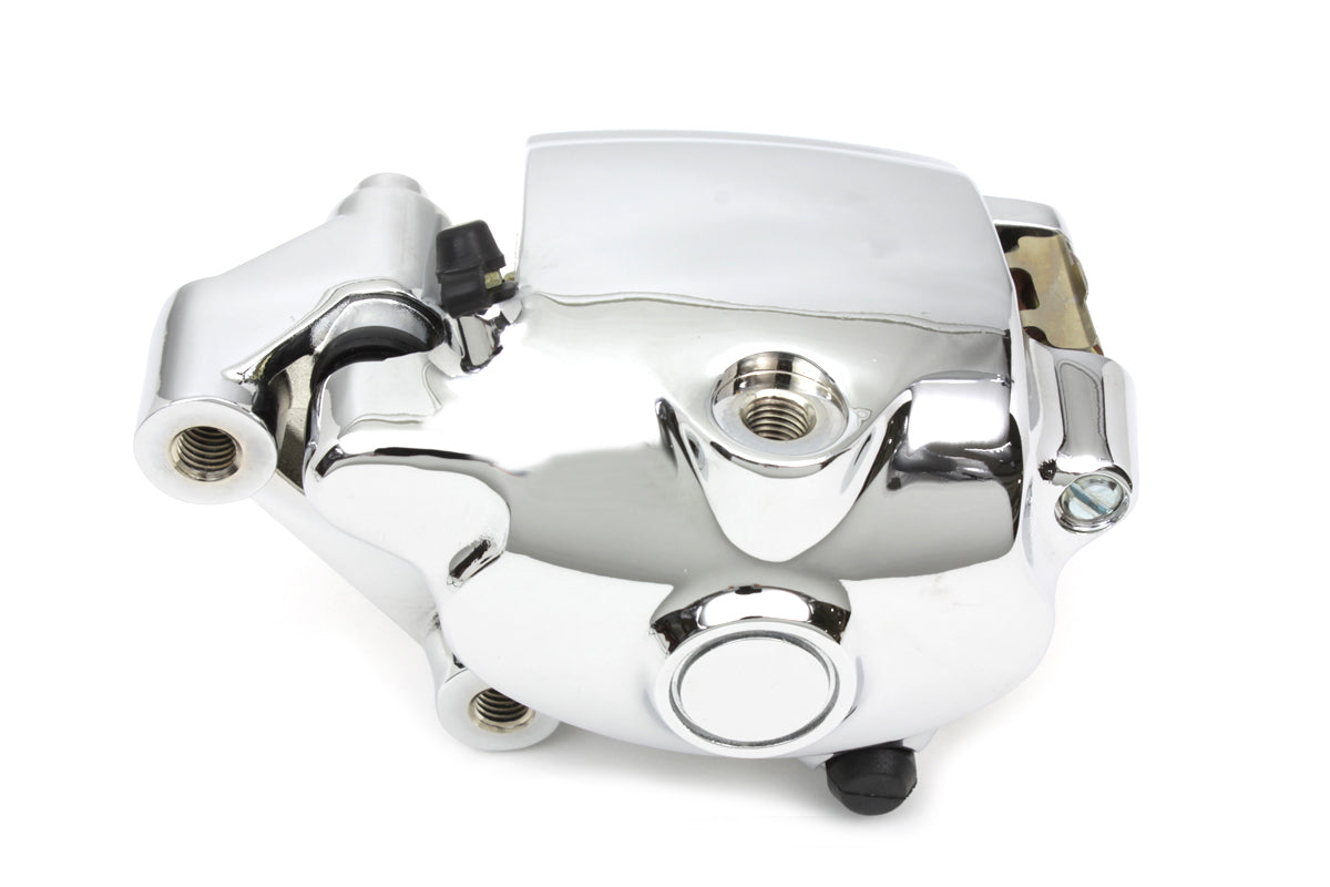 HARLEY Chrom 4 Kolben Vorderradbremssattel linke Seite passend für 2007-2013 XL, 883C 2007-2013 XL, 883L 2007