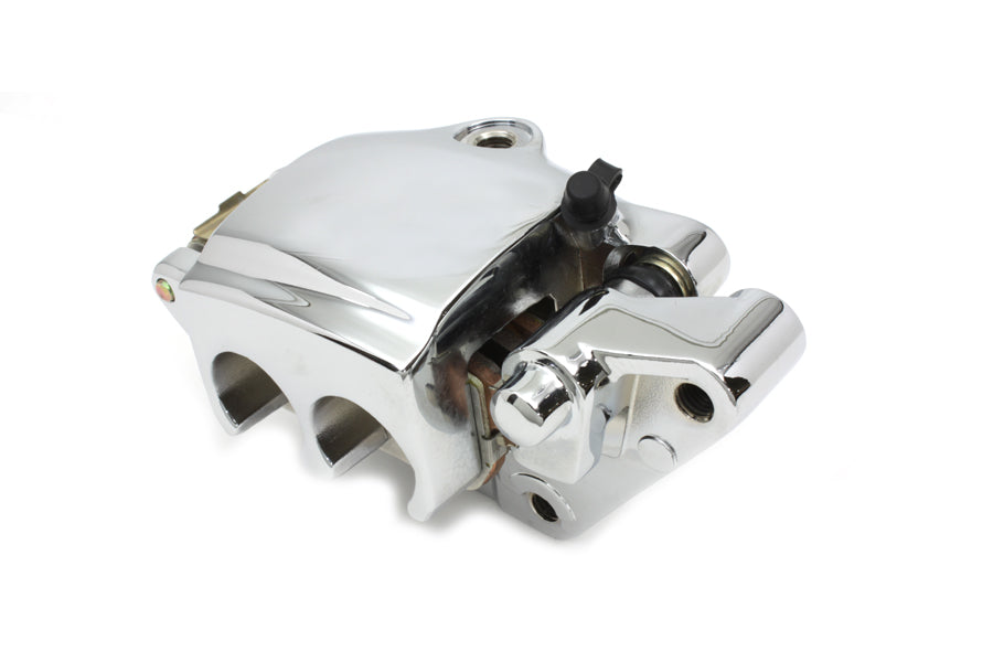 HARLEY Chrom 4 Kolben Vorderradbremssattel linke Seite passend für 2007-2013 XL, 883C 2007-2013 XL, 883L 2007
