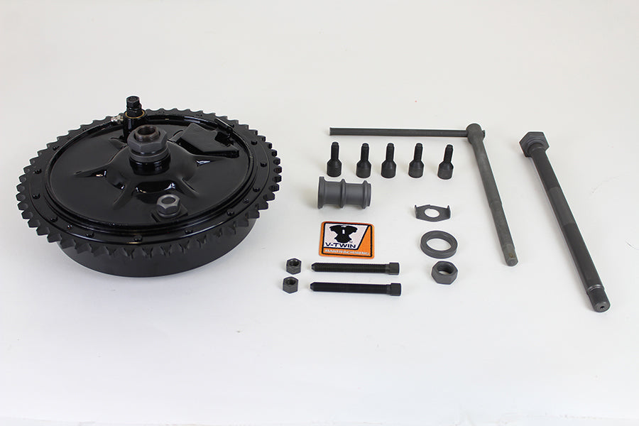 HARLEY Hintere mechanische Bremstrommel Kit Passt für 1936-1952 EL, 1941-1957 FL,