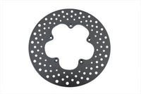 HARLEY 11,5 Zoll gelochte Bremsscheibe vorne Clover Leaf Style Passend für 1974-1977 FX, 1974-1977 XL,