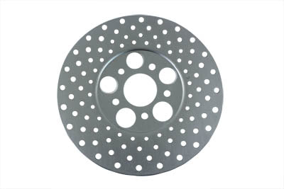 HARLEY 10 inch Drilled Front or Rear Brake Disc fits 1972-1983 FLH, Front 1973-1973 FX, Front 1973-1980 FX, Rear 1973-1980 FL, Rear
