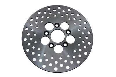 HARLEY 10 inch Drilled Front or Rear Brake Disc fits 1972-1983 FLH, Front 1973-1973 FX, Front 1980-1983 FX, Front 1973-1980 FX, Rear 1973-1980 FL, Re