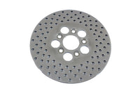 HARLEY 10 Zoll gelochte Bremsscheibe vorne oder hinten passend für 1972-1983 FLH, vorne 1973-1980 FX, hinten 1973-19