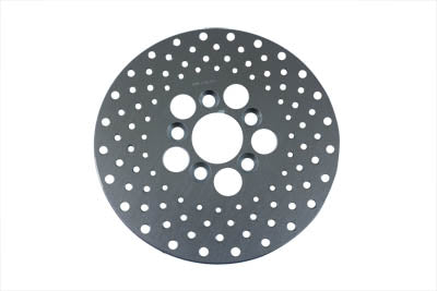 HARLEY 10 inch Drilled Front Brake Disc Steel fits 1979-1983 FLT, Front