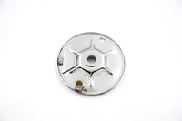 HARLEY Hinterradbrems-Ankerplatte Chrom Passend für 1936-1940 EL, 1941-1957 FL, 1937-1948 UL,
