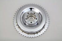 HARLEY Mechanische Bremstrommel Chrom Passend für 1937-1948 UL, 1936-1940 EL, 1941-1957 FL,