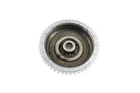 HARLEY Hintere hydraulische Bremstrommel Chrom Passend für 1958-1962 FL,