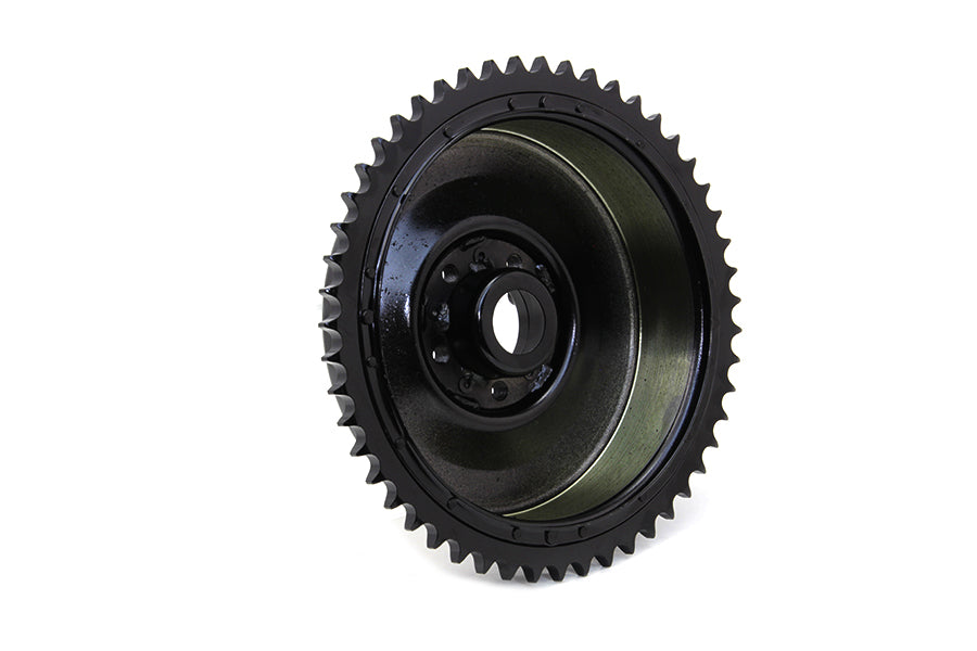 HARLEY Hintere hydraulische Bremstrommel schwarz Passend für 1958-1962 FL,