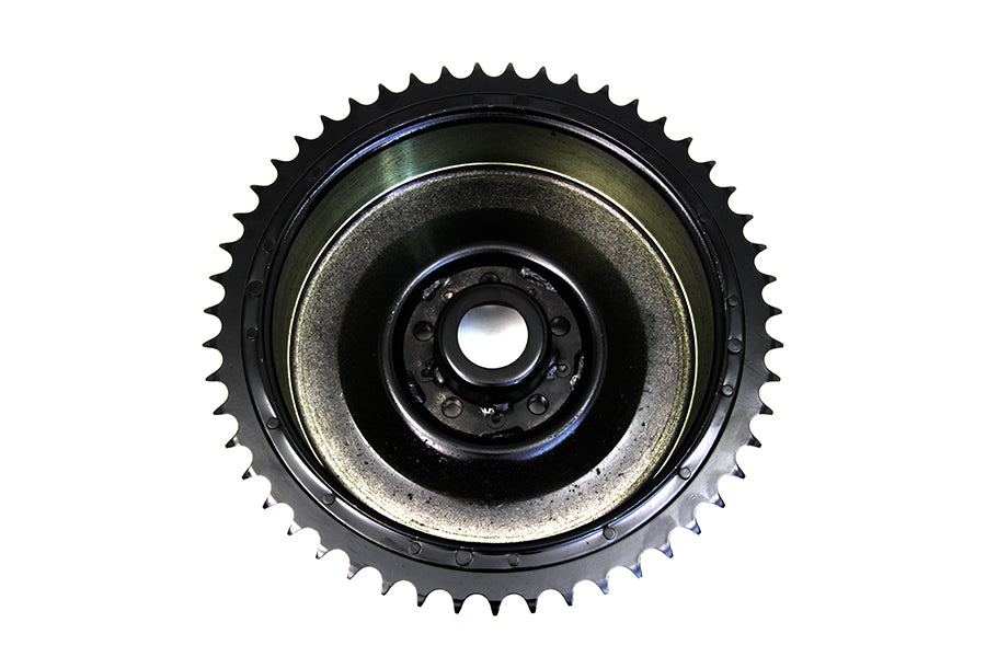 HARLEY Hintere hydraulische Bremstrommel schwarz Passend für 1958-1962 FL,