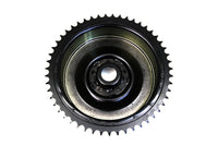HARLEY Hintere hydraulische Bremstrommel schwarz Passend für 1958-1962 FL,