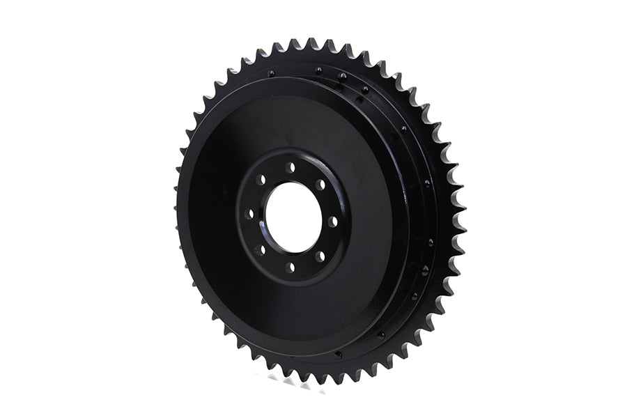 HARLEY Rear Brake Drum Black fits 1952-1956 K,   1957-1978 XL,