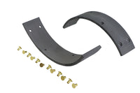 HARLEY Hinterrad Bremsbeläge mit Nieten Passend für 1938-1948 UL, 1938-1940 EL, 1941-1957 FL,