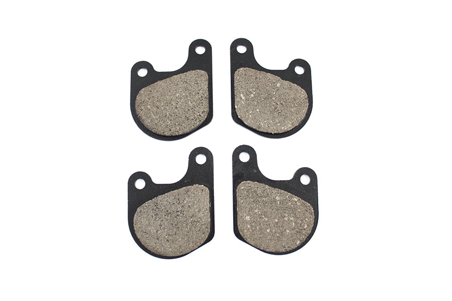 HARLEY Duro weiche Bremsbeläge vorne, Doppel-Scheibe, passend für 1978-1983 FX, 1977-1983 XL,