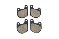 HARLEY Duro weiche Bremsbeläge vorne, Doppel-Scheibe, passend für 1978-1983 FX, 1977-1983 XL,