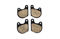 HARLEY Duro weiche Bremsbeläge vorne, Doppel-Scheibe, passend für 1978-1983 FX, 1977-1983 XL,