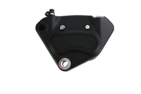 HARLEY Schwarz vorne 4-Kolben-Bremssattel links, passend für 2000–2007 FXST, 2000–2003 XL, 2000–2007 FLST,