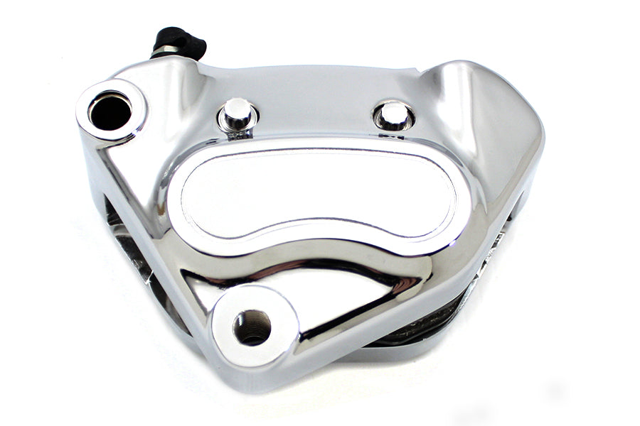 HARLEY Chrom-4-Kolben-Bremssattel vorne, passend für 2000-2007 FXST, 2000-2003 XL, 2000-2007 FLST, 2000-2