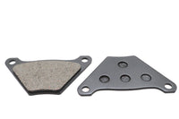 HARLEY Duro Kevlar Bremsbeläge vorne und hinten passend für 1973-1981 FL, hinten, außer FLT 1973-1981 FX, Re