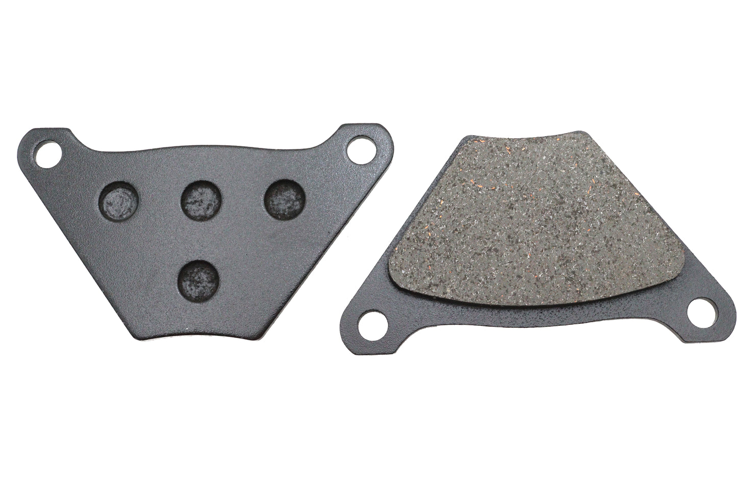 HARLEY Duro Kevlar Bremsbeläge vorne und hinten passend für 1973-1981 FL, hinten, außer FLT 1973-1981 FX, Re