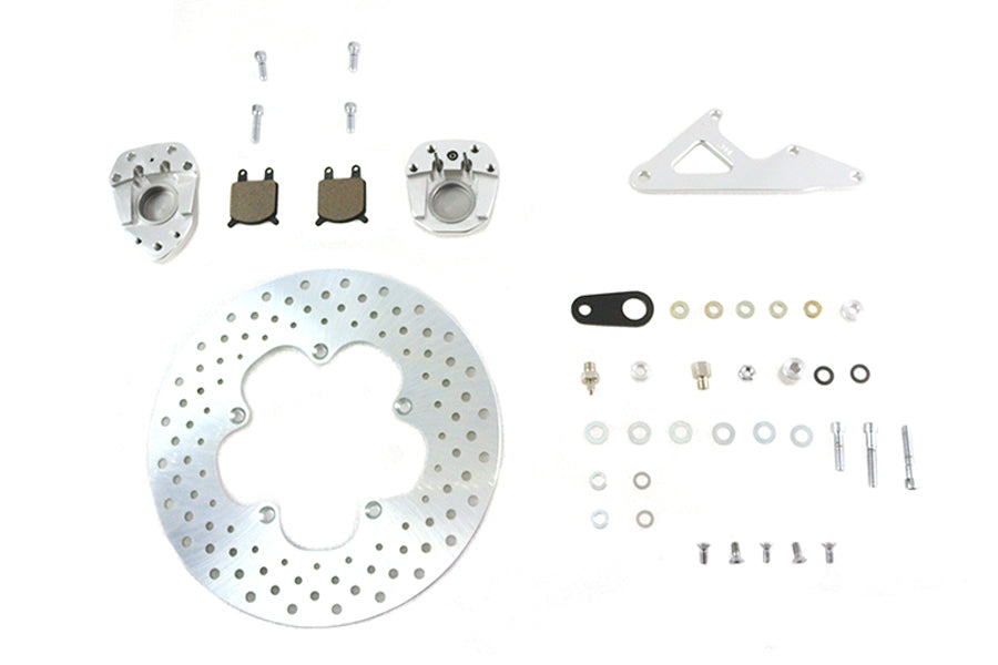 HARLEY Vorderradbremssattel und 11-1/2 Zoll Scheiben-Kit passend für 1974-1977 XL, 1974-1977 FX,