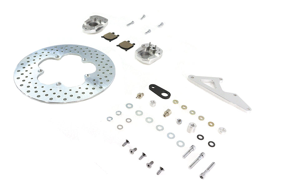 HARLEY Vorderradbremssattel und 11-1/2 Zoll Scheiben-Kit passend für 1974-1977 XL, 1974-1977 FX,