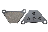 HARLEY Duro Bremsbelagsatz vorne oder hinten, halbmetallisch, passend für FL 1973-1981, hinten, außer FLT 1973-1981