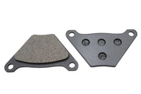 HARLEY Duro Bremsbelagsatz vorne oder hinten, halbmetallisch, passend für FL 1973-1981, hinten, außer FLT 1973-1981