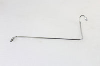 HARLEY Stahl-Bremsleitung hinten verchromt passend für 1958-1969 FLH, 1958-1969 FL,