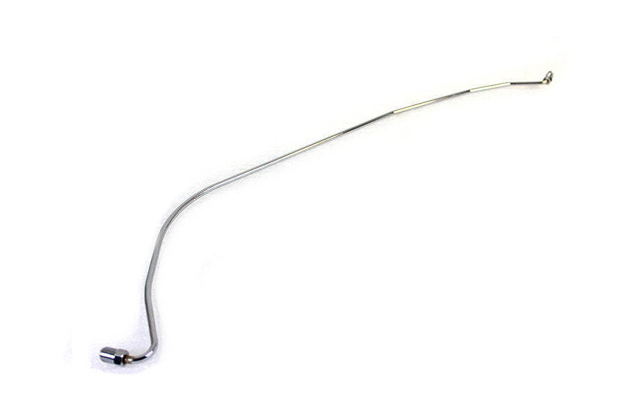 HARLEY Stahl-Bremsleitung hinten verchromt passend für FL-Modelle von 1958–1969,