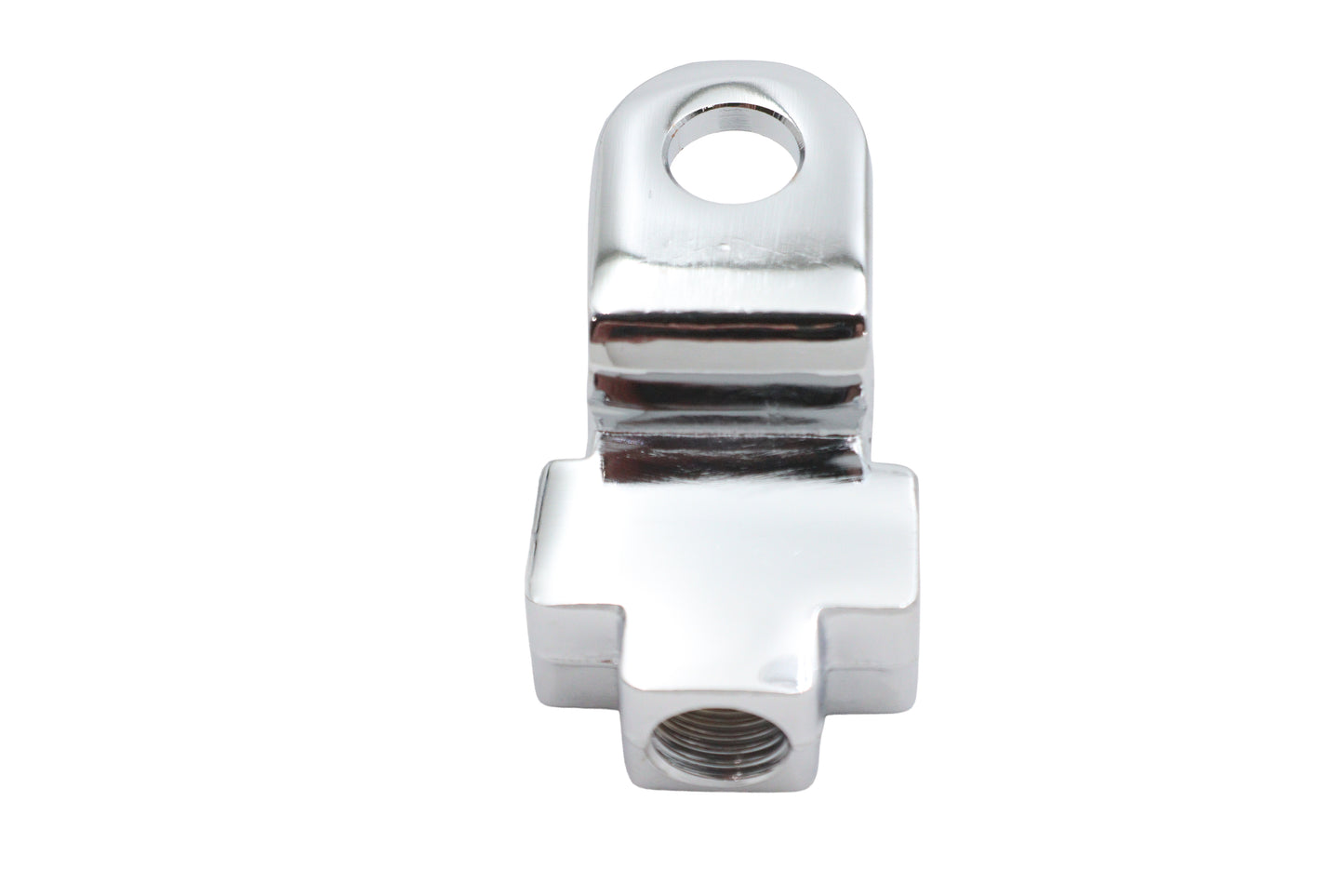 HARLEY Bremsleitungsverteiler T-Stück Chrom Passend für 1980-1982 FX, 1982-1982 XL,