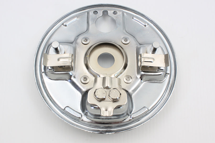 HARLEY Rear Hydraulic Backing Plate Chrome fits 1963-1972 FL,   1971-1972 FX,