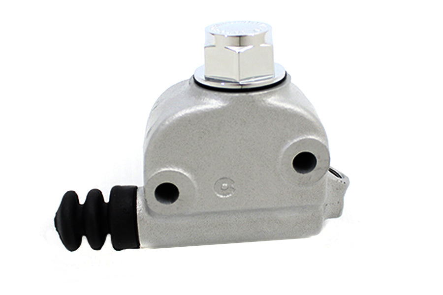 HARLEY Rear Disc Brake Master Cylinder Unpolished Bright fits 1973-1978 FL,   1973-1978 FX,