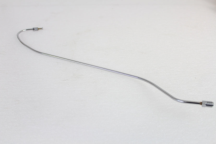 HARLEY Stahl Bremsleitung hinten Zink Passend für 1970-1978 FLH,