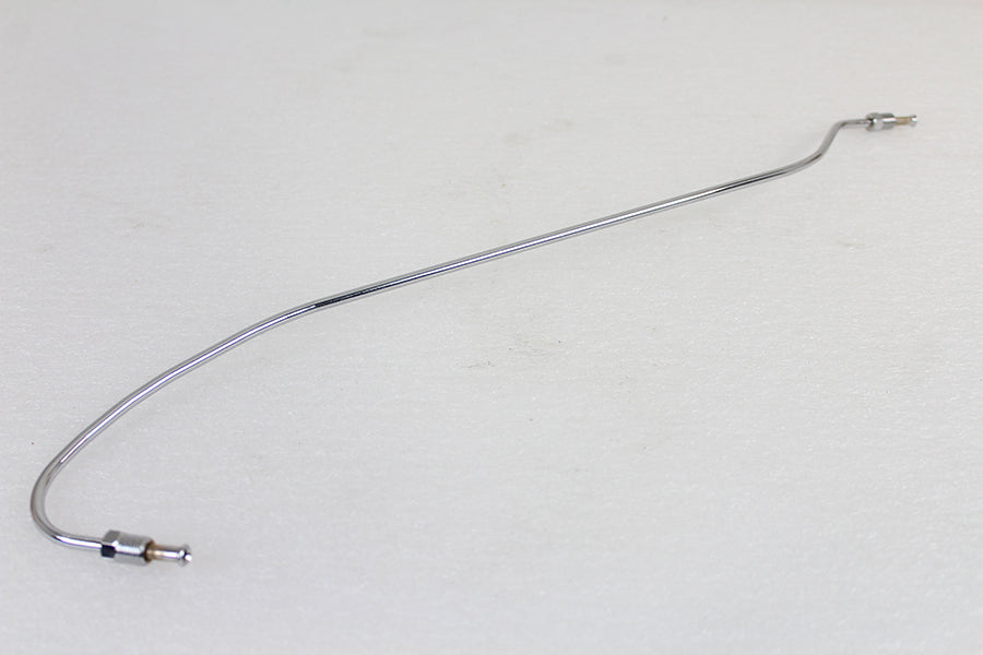 HARLEY Stahl Bremsleitung hinten Zink Passend für 1970-1978 FLH,