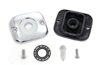 HARLEY Abdeckung für vorderen Hauptbremszylinder, glänzend verchromt, passend für 1996-2004 FLT, 1996-2005 FXST, 1996-2005 F