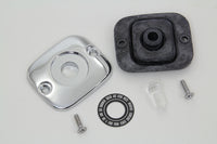 HARLEY Abdeckung für vorderen Hauptbremszylinder, glänzend verchromt, passend für 1996-2004 FLT, 1996-2005 FXST, 1996-2005 F