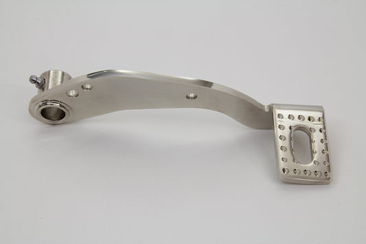 HARLEY Replica Brake Pedal Dull Nickel Plated fits 1937-1938 EL,   1937-1938 U,